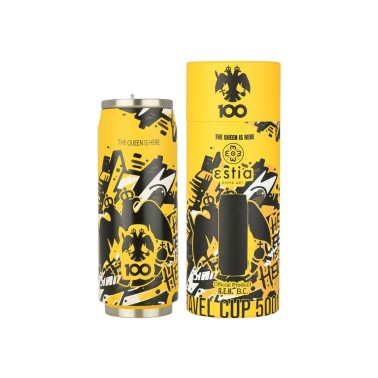 ESTIA TRAVEL CUP AEK THE QUEEN IS HERE 00-27148 Yellow