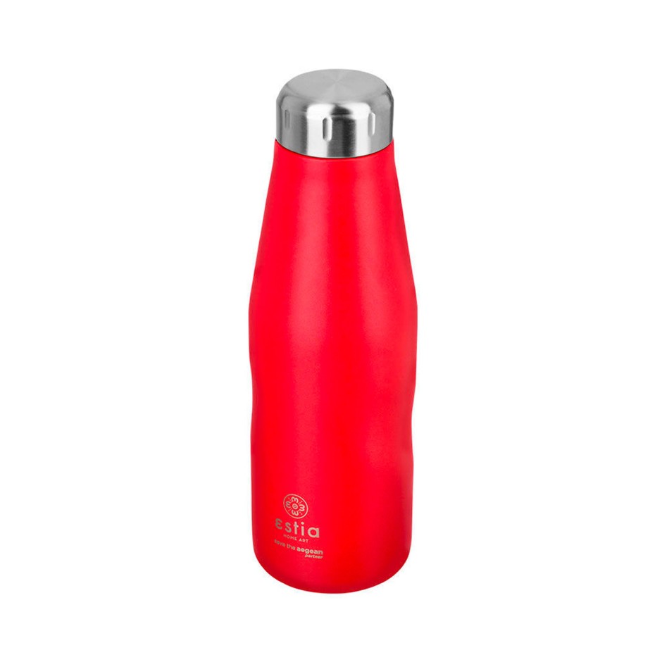 Παγούρι Θερμός Κόκκινο - Estia Travel Flask Save The Aegean Scarlet Red