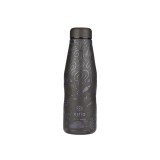 ESTIA INSULATED BOTTLE TRAVEL FLASK SAVE THE AEGEAN 500ML NOIR ECHO 01-22044 Black Image 