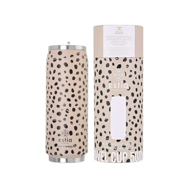 ESTIA TRAVEL CUP STA 500ml LEOPARD TAUPE 01-16777 Beige