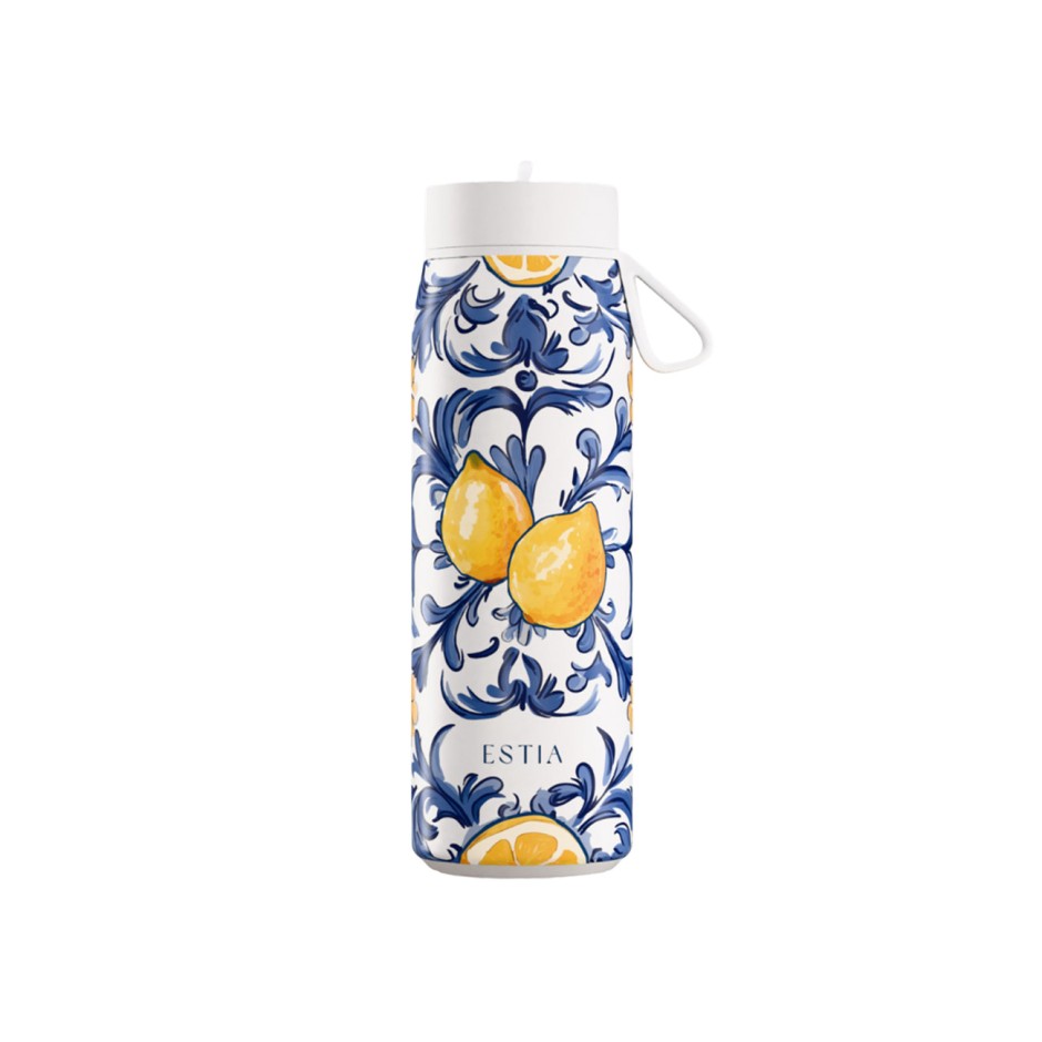 Insulated Bottle Colorful - Estia Pulse Save The Aegean Amalfi Coast