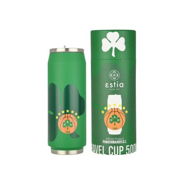 Παγούρι Θερμός Πράσινο - Estia Travel Cup Panathinaikos BC Edition