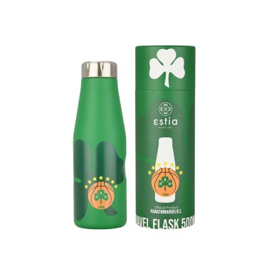 ESTIA TRAVEL FLASK PANATHINAIKOS BC 00-27193 Green