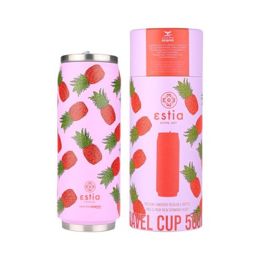 ESTIA TRAVEL CUP STA 500ml TROPIC TANGO 01-22822 Pink