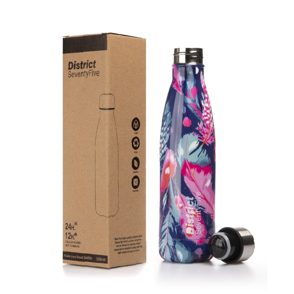 Παγούρι Θερμός Πολύχρωμο - District75