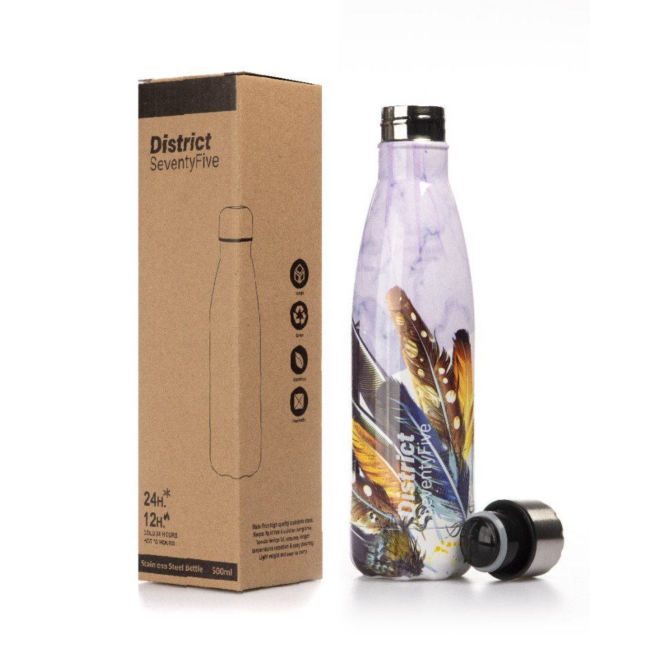 Παγούρι Θερμός Πολύχρωμο - District75