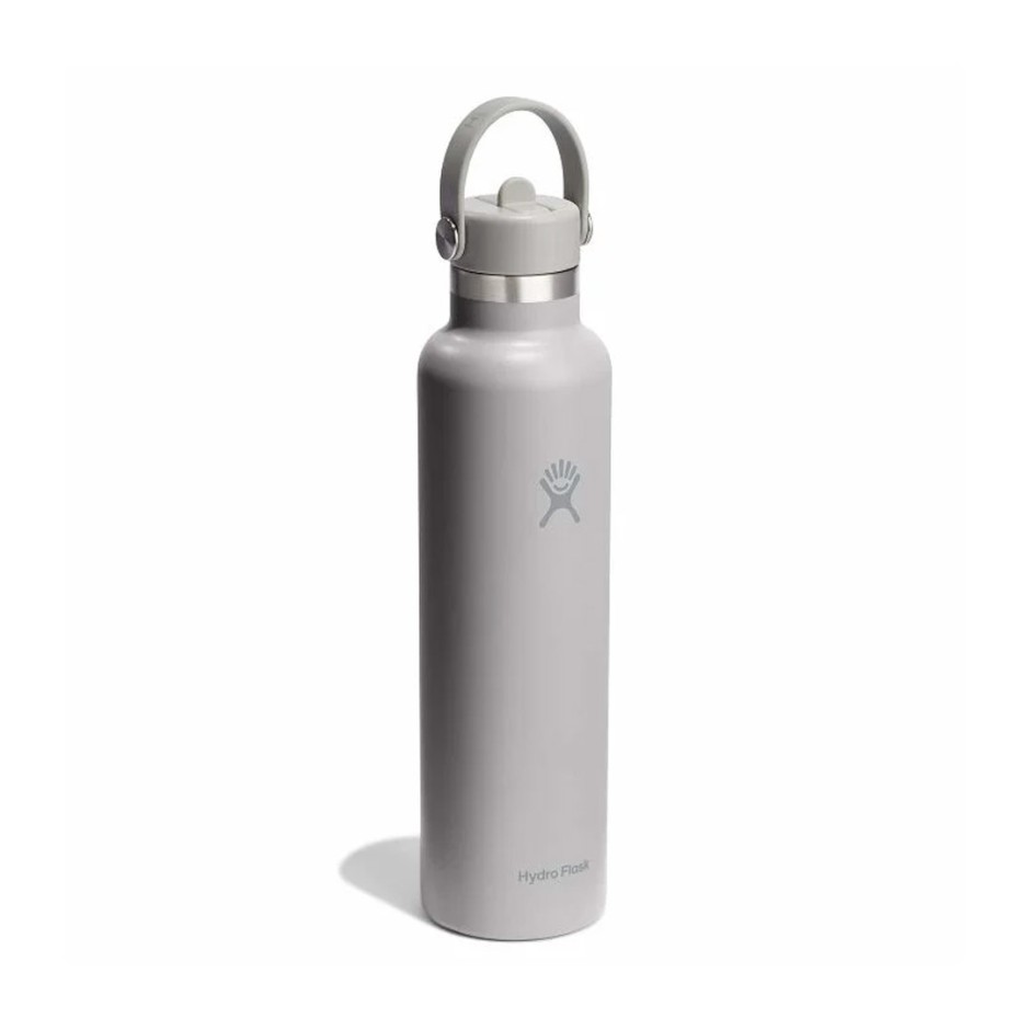 Παγούρι Θερμός Γκρι - Hydro Flask 21 oz Standard Mouth With Flex Straw Cap