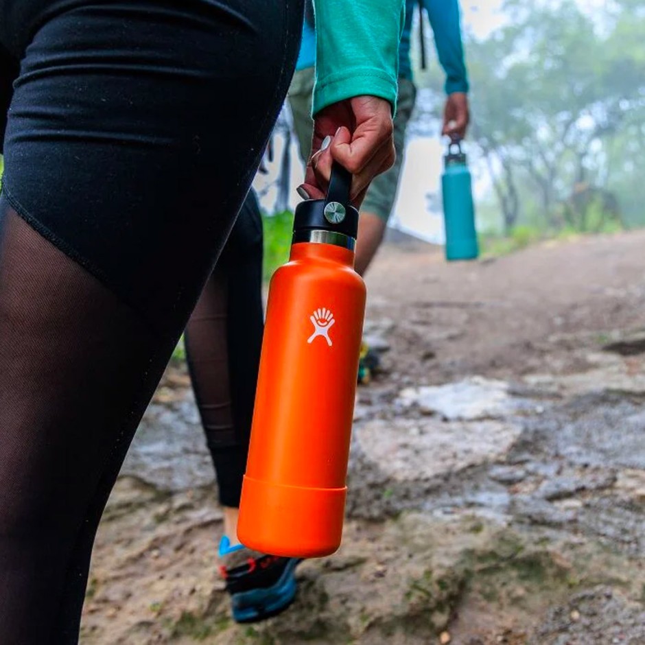 Παγούρι Θερμός Μαύρο - Hydro Flask 24 oz Standard Mouth Flex Cap