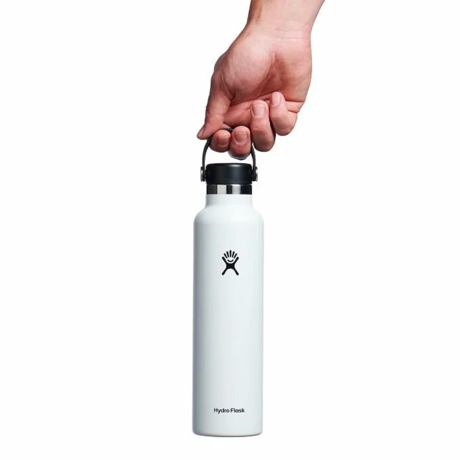 Παγούρι Θερμός Λευκό - Hydro Flask 24 oz Standard Mouth Flex Cap