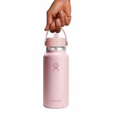 HYDRO FLASK 32 OZ (946 ml) WIDE FLEX STRAW CAP TRILLIUM W32CFS678-TRILLIUM Pink Image 1