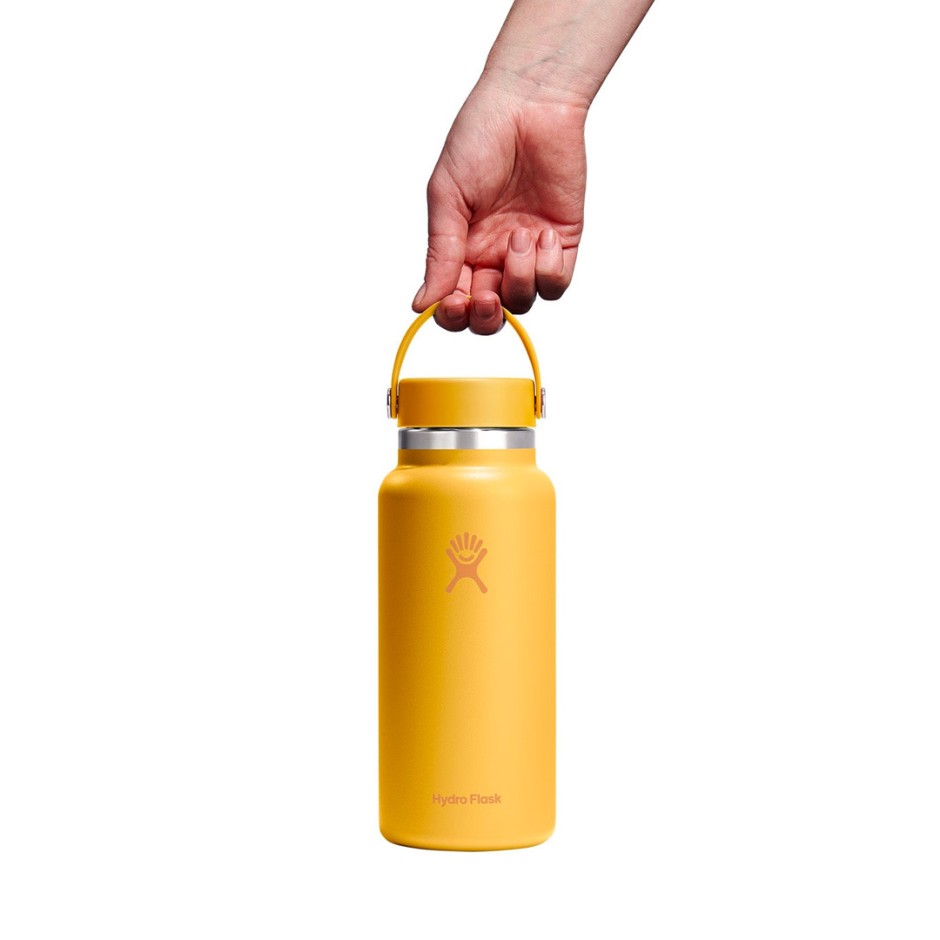 Παγούρι Θερμός Κίτρινο - Hydro Flask 32 oz Wide Mouth Flex Cap 
