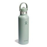 HYDRO FLASK 21 OZ (621 ml) STANDARD FLEX STRAW CAP AGAVE S21CFS374-AGAVE Κhaki Image 0