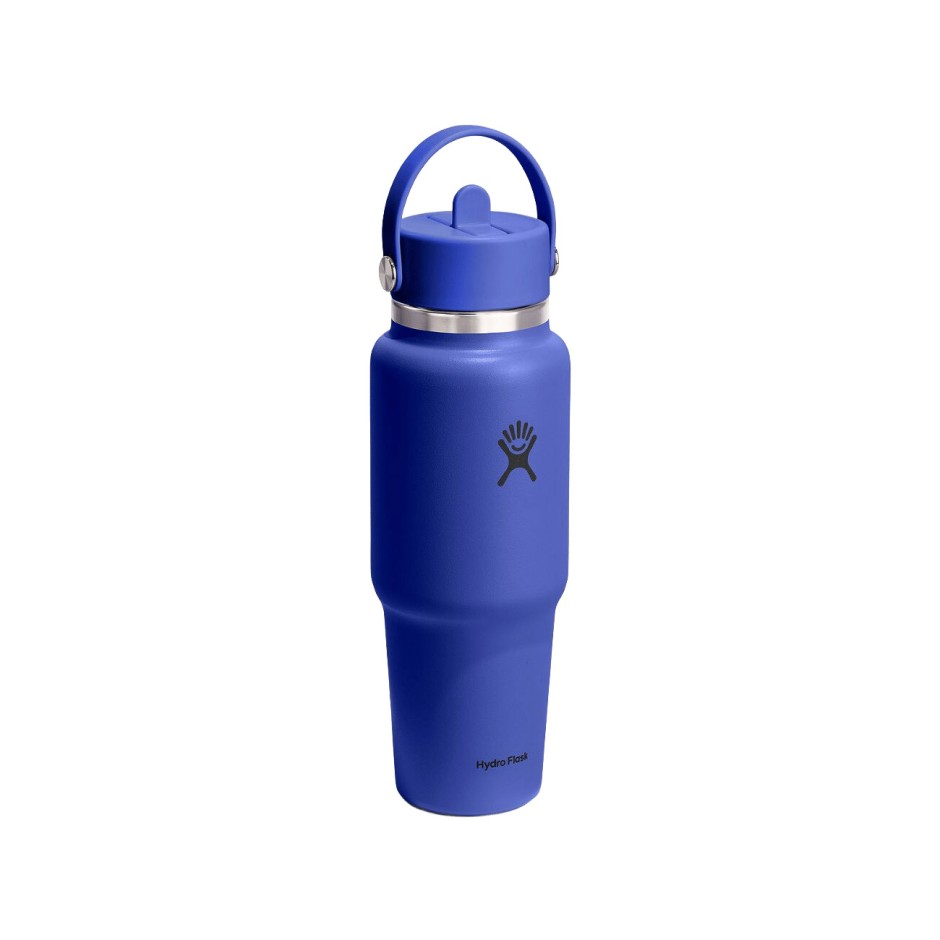 Παγούρι Θερμός Μπλε - Hydro Flask 32 oz Wide Mouth With Flex Straw Travel Bottle