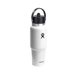 Παγούρι Θερμός Λευκό - Hydro Flask 32 oz Wide Mouth With Flex Straw Travel Bottle Εικόνα 0