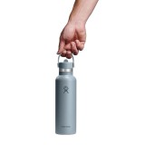 Παγούρι Θερμός Γκρι - Hydro Flask 21 oz Standard Mouth With Flex Straw Cap Εικόνα 1