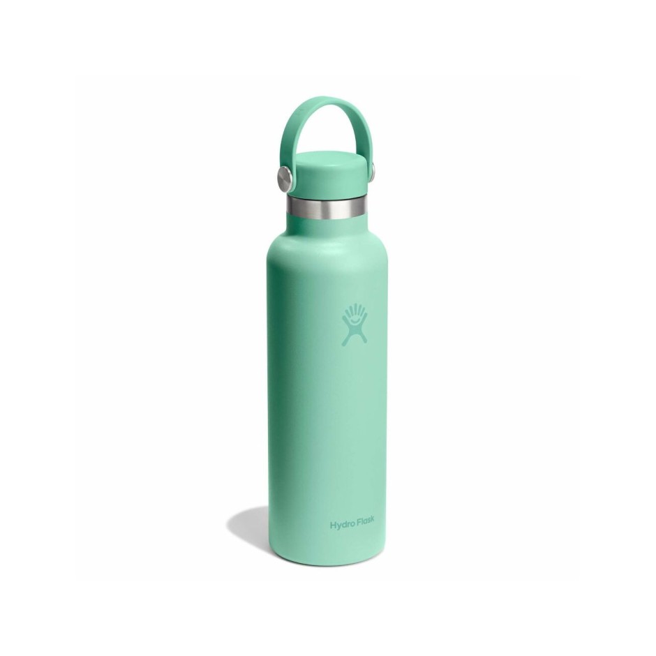 Thermos Bottle Turquoise - Hydro Flask 21 oz Standard Mouth Flex Cap