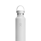 Thermal Bottle White - Hydro Flask 24 oz Standard Mouth Flex Cap Image 1