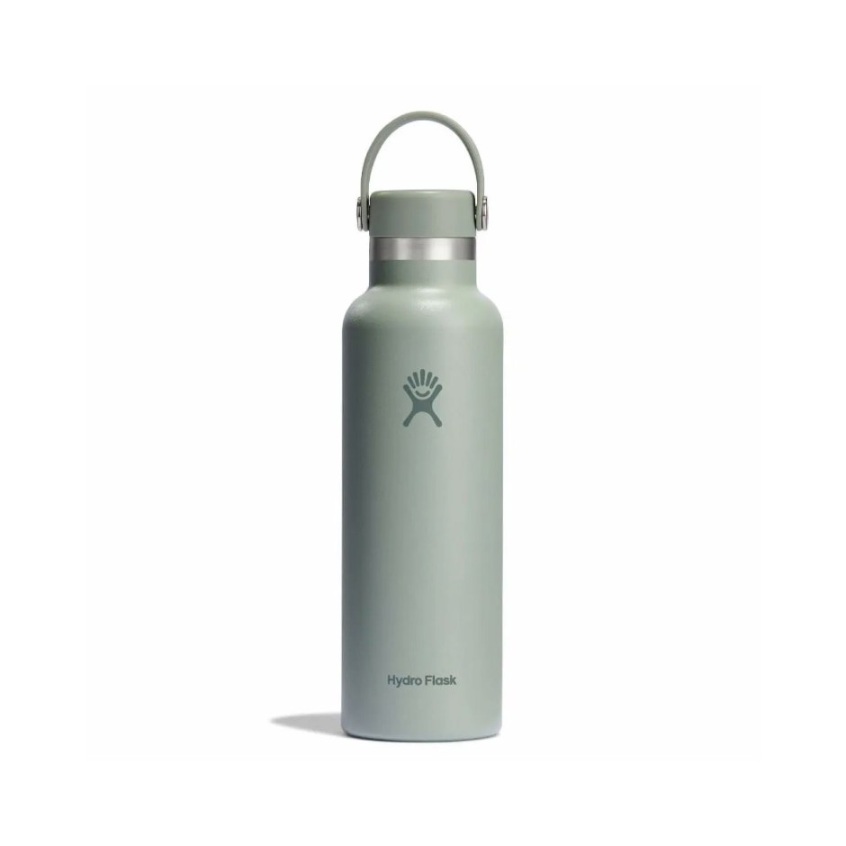 Thermos Bottle Κhaki - Hydro Flask 21 oz Standard Mouth Flex Cap