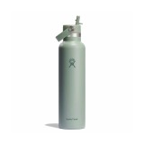 HYDRO FLASK 21 OZ (621 ml) STANDARD FLEX STRAW CAP BOTANICAL BLISS AGAVE S21CFS377P-AGAVE Κhaki Image 