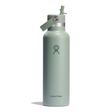 HYDRO FLASK 21 OZ (621 ml) STANDARD FLEX STRAW CAP AGAVE S21CFS374-AGAVE Κhaki