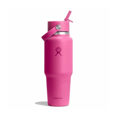 HYDRO FLASK 32 OZ (946 ml) WIDE FLEX STRAW TRAVEL BOTTLE REEF WT32CFS677-REEF Fuchsia