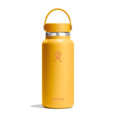 HYDRO FLASK 32 OZ (946 ml) WIDE FLEX CAP SUNBEAM W32CTS722-SUNBEAM Yellow