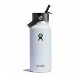HYDRO FLASK 32 OZ (946 ml) WIDE FLEX CAP WHITE W32BTS110-WHITE White Image 