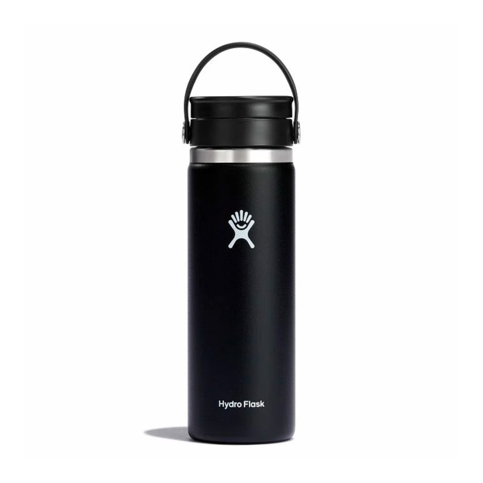 HYDRO FLASK 20 OZ (591ml) WIDE FLEX SIP LID BLACK W20BCX001-BLACK Black