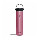 HYDRO FLASK 24 OZ (710 ml)  LIGHTWEIGHT WIDE FLEX CAP B TOURMALINE LW24LWB092-TOURMALINE Pink Image 