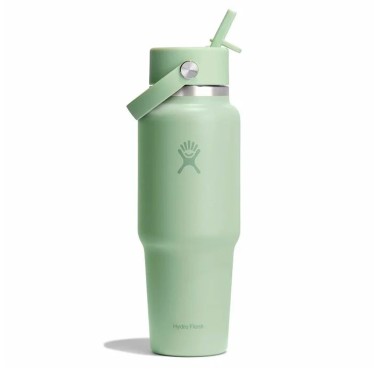 HYDRO FLASK 32 OZ (946 ml) WIDE FLEX STRAW TRAVEL BOTTLE ALOE WT32CFS338-ALOE Veraman