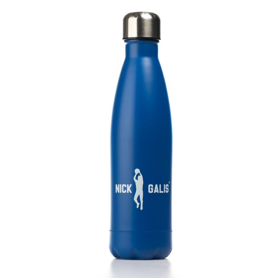 Thermos Bottle Royal Blue - Nick Galis 'The G.O.A.T.'