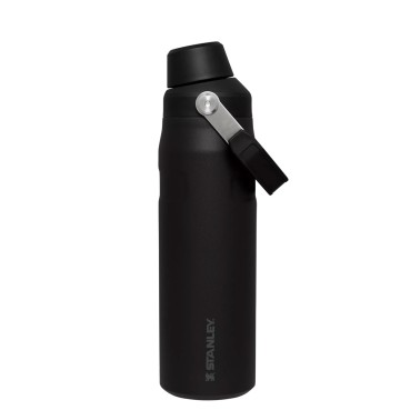 STANLEY THE AEROLIGHT ICEFLOW WATER BOTTLE FAST FLOW 0.6L / 20OZ 10-12515-001-BLACK Black