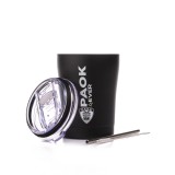 Ποτήρι Θερμός ESTIA COFFEE MUG 350ML PAOK B.C. Μαύρο 