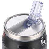 ESTIA INSULATED BOTTLE TRAVEL CUP SAVE THE AEGEAN 500ML TOKYO UNDERGROUND 01-22648 Black Image 2