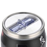 ESTIA INSULATED BOTTLE TRAVEL CUP SAVE THE AEGEAN 500ML TOKYO UNDERGROUND 01-22648 Black Image 3