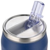 ESTIA INSULATED BOTTLE TRAVEL CUP SAVE THE AEGEAN 500ML VIBRANT VORTEX 01-22662 Blue Image 2