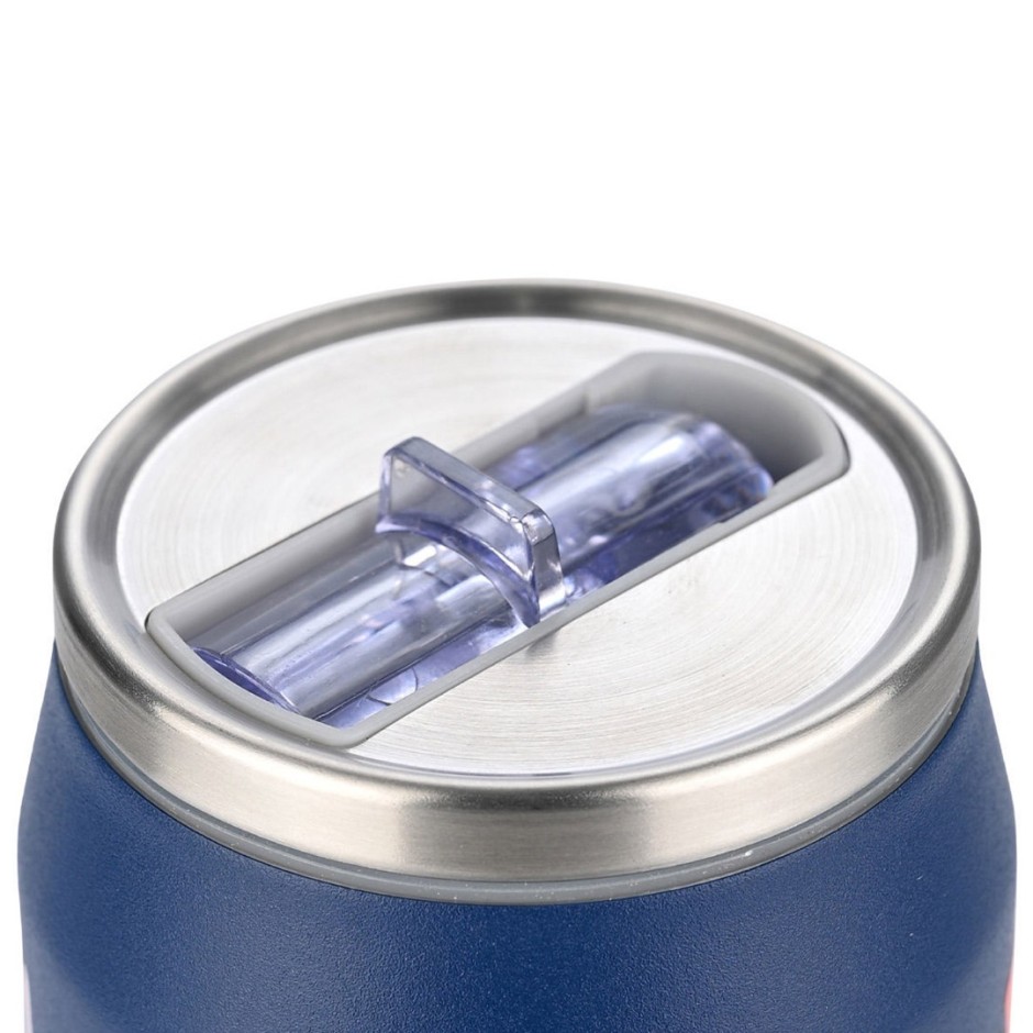 ESTIA INSULATED BOTTLE TRAVEL CUP SAVE THE AEGEAN 500ML VIBRANT VORTEX 01-22662 Blue