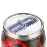 ESTIA INSULATED BOTTLE TRAVEL CUP SAVE THE AEGEAN 500ML TWILIGHT ROSE 01-22723 Colorful Image 2