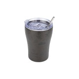 ESTIA INSULATED COFFEE MUG SAVE THE AEGEAN 350ML NOIR ECHO 01-22891 Black Image 0