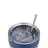 ESTIA INSULATED COFFEE MUG SAVE THE AEGEAN 350ML VIBRANT VORTEX 01-22921 Blue Image 2