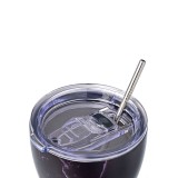 ESTIA INSULATED COFFEE MUG SAVE THE AEGEAN 350ML PENTELICA BLACK 01-16913 Black Image 4