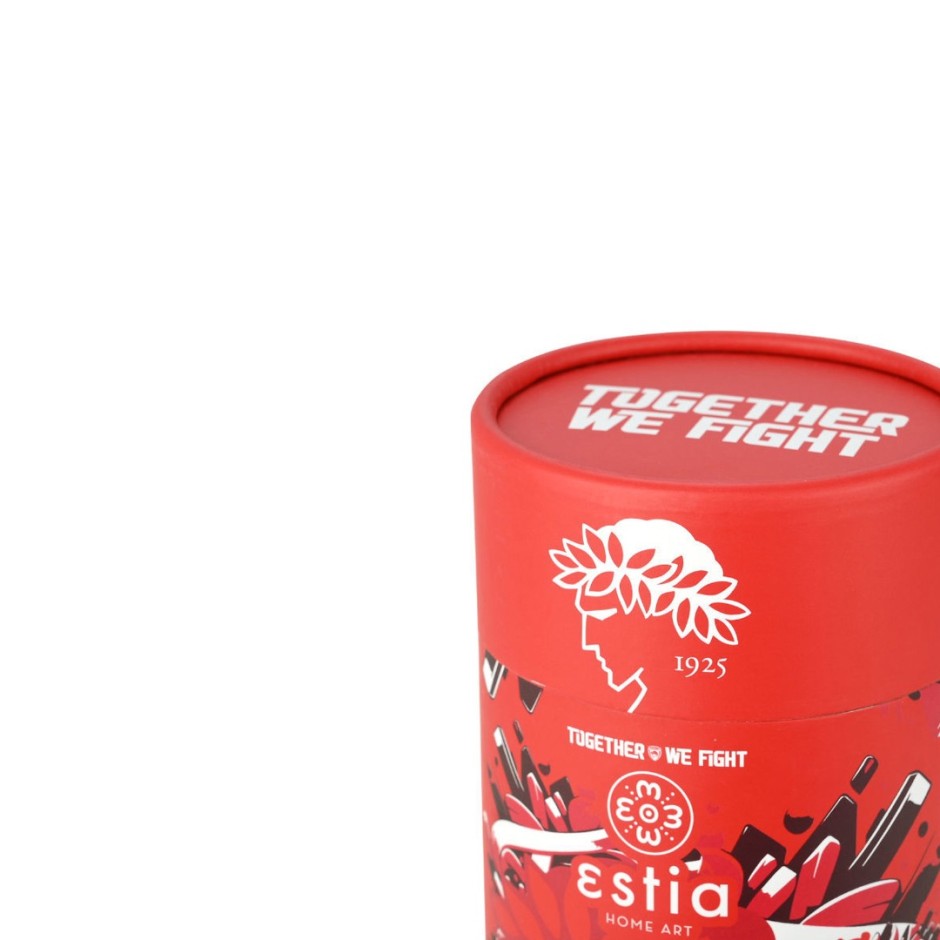 Ποτήρι Θερμός Κόκκινο - Estia Coffee Mug Olympiacos BC Edition Together We Fight