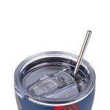 ESTIA COFFEE MUG STA 350ml ELECTRIC ROSES 01-22969 Blue Image 1