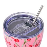 ESTIA COFFEE MUG STA 350ml CHERRY ROSE 01-16876 Pink Image 1