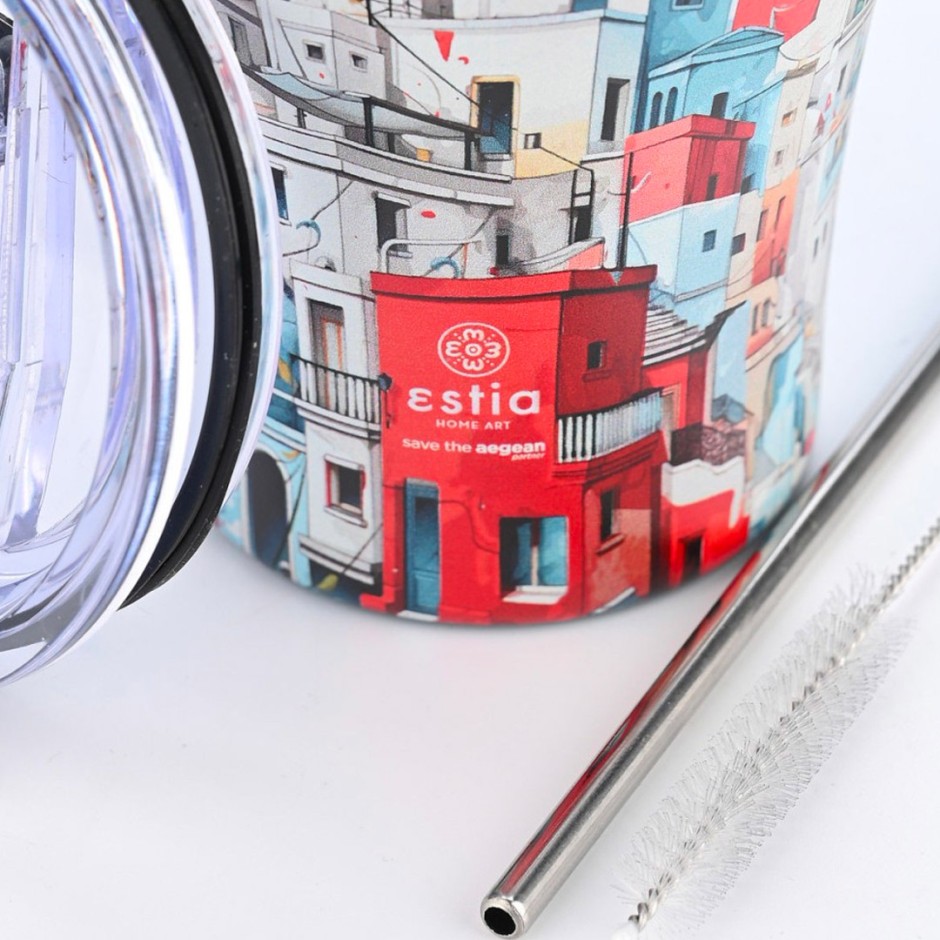 Ποτήρι Θερμός Πολύχρωμο - Estia Coffee Mug Save The Aegean Urban Mythos