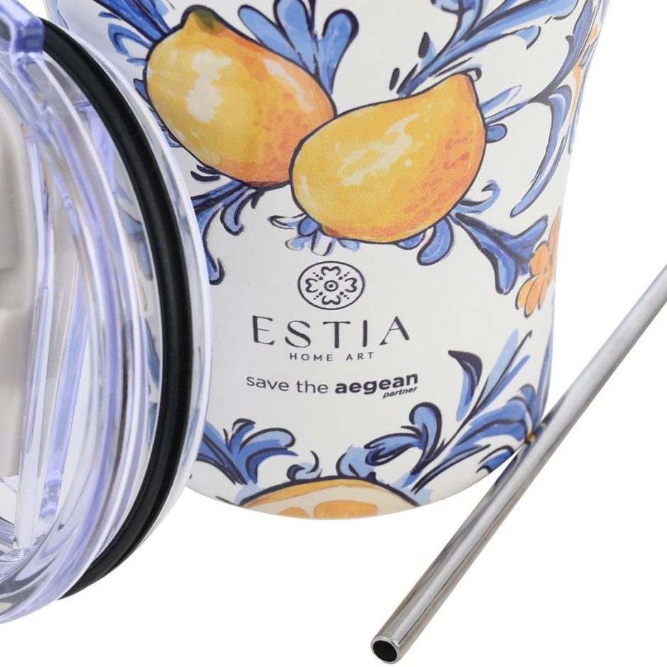 Ποτήρι Θερμός Πολύχρωμο - Estia Coffee Mug Save The Aegean