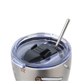 ESTIA COFFEE MUG STA 350ml 01-31770 Silver Image 1