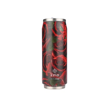 ESTIA INSULATED BOTTLE TRAVEL CUP SAVE THE AEGEAN 500ML TWILIGHT ROSE 01-22723 Colorful