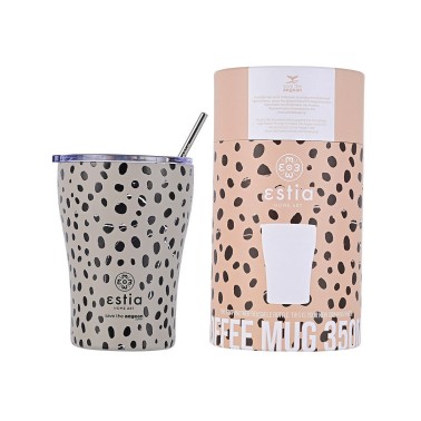 Ποτήρι Θερμός Μπλε - Estia Coffee Mug Save The Aegean Leopard