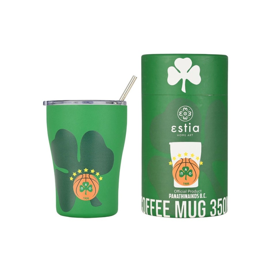 ESTIA COFFEE MUG PANATHINAIKOS BC 00-27254 Green